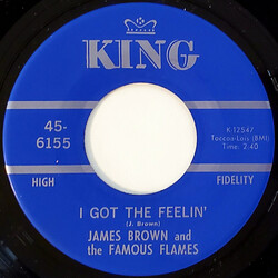 James Brown & The Famous Flames I Got The Feelin' USED VINYL 7INCH 45 RPM SINGLE