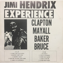 The Jimi Hendrix Experience / Jimi Hendrix Clapton Mayall Baker Bruce Vinyl LP USED