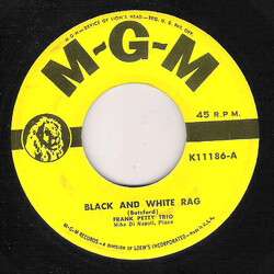 Frank Petty Trio Black And White Rag / She Was Just A Sailor's Sweetheart VINYL 7" USED