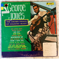 George Jones (2) The Crown Prince Of Country Music Vinyl LP USED