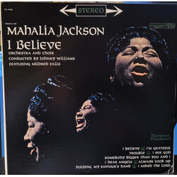 Mahalia Jackson I Believe Vinyl LP USED