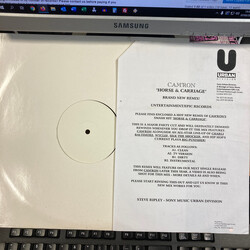 Cam'ron / Silkk The Shocker Horse & Carriage USED VINYL 12INCH WHITE LABEL