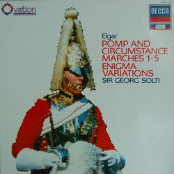 Sir Edward Elgar / Georg Solti Pomp And Circumstance Marches 1-5 / Enigma Variations Vinyl LP USED
