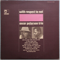 The Oscar Peterson Trio With Respect To Nat Vinyl LP USED