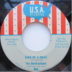 The Buckinghams Kind Of A Drag / You Make Me Feel So Good USED VINYL 7INCH 45 RPM SINGLE