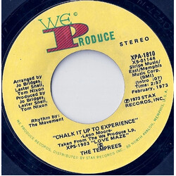 The Temprees Chalk It Up To Experience / A Thousand Miles Away USED VINYL 7INCH 45 RPM STEREO