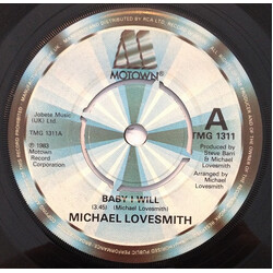 Michael Lovesmith Baby I Will USED VINYL 7INCH 45 RPM