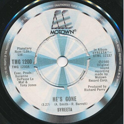 Syreeta He's Gone USED VINYL 7INCH SINGLE