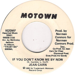Jean Carn If You Don't Know Me By Now USED VINYL 7INCH 45 RPM SINGLE PROMO