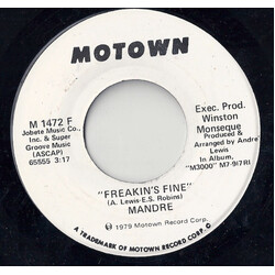 Mandré Freakin's Fine USED VINYL 7INCH 45 RPM PROMO