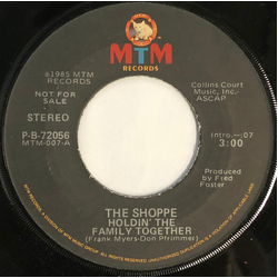 The SHOPPE Holdin' The Family Together Vinyl 7" USED