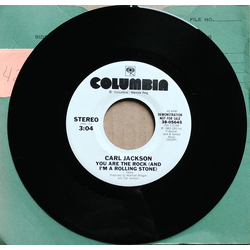 Carl Jackson You Are The Rock (And I'm A Rolling Stone) Vinyl 7" USED