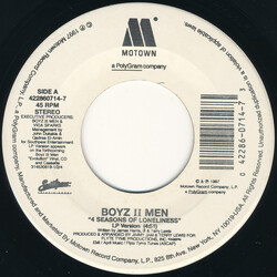 Boyz II Men 4 Seasons Of Loneliness USED VINYL 7INCH 45 RPM
