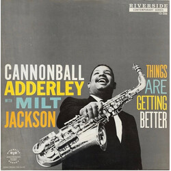 Cannonball Adderley / Milt Jackson Things Are Getting Better Vinyl LP USED