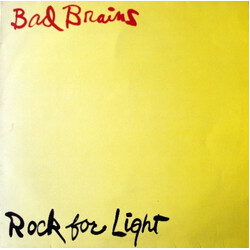 Bad Brains Rock For Light Vinyl LP USED