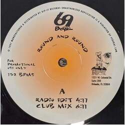 69 Boyz Round And Round USED VINYL 12INCH 33 S RPM PROMO STEREO