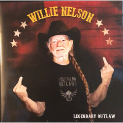 Willie Nelson Legendary Outlaw Vinyl LP USED