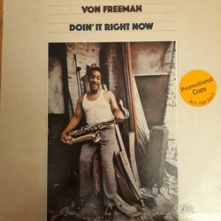 Von Freeman Doin' It Right Now Vinyl LP USED