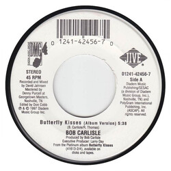 Bob Carlisle (2) Butterfly Kisses USED VINYL 7INCH 45 RPM SINGLE STEREO