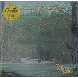 Tex Crick Live in... New York City Vinyl LP USED