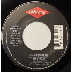 Terri Clark Now That I Found You USED VINYL 7INCH 45 RPM SINGLE