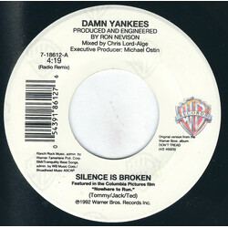 Damn Yankees Silence Is Broken USED VINYL 7INCH 45 RPM