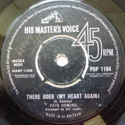 Fats Domino There Goes (My Heart Again) USED VINYL 45 RPM 7INCH
