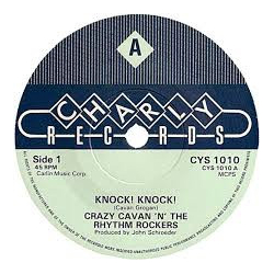 Crazy Cavan And The Rhythm Rockers Knock! Knock! Vinyl 7" USED