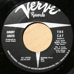 Jimmy Smith The Cat / Basin Street Blues USED VINYL 7INCH 45 RPM