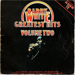 Barry White Greatest Hits Volume Two Vinyl LP USED