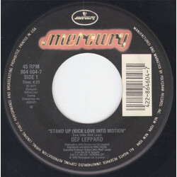 Def Leppard Stand Up (Kick Love Into Motion) USED VINYL 7INCH 45 RPM SINGLE STEREO