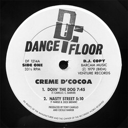 Creme D'Cocoa Doin' The Dog / Nasty Street / You've Lost That Lovin' Feelin / Gimme Your Love USED VINYL 12INCH 33 S RPM COMPILATION PROMO