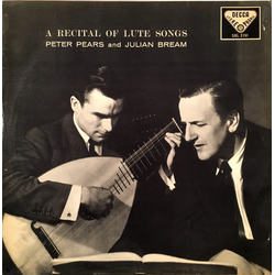 Peter Pears / Julian Bream A Recital Of Lute Songs Vinyl LP USED