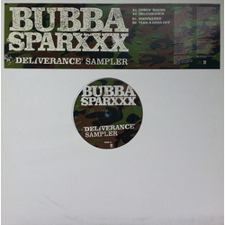 Bubba Sparxxx Deliverance Sampler Vinyl 12" USED
