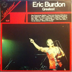 Eric Burdon Greatest Vinyl LP USED