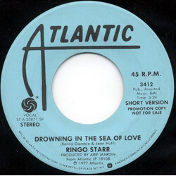 Ringo Starr Drowning In The Sea Of Love USED VINYL 7INCH 45 RPM SINGLE PROMO
