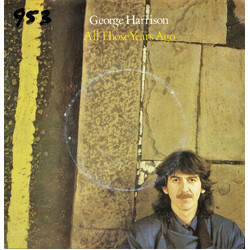 George Harrison All Those Years Ago USED VINYL 7INCH 45 RPM SINGLE STEREO