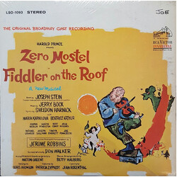 Zero Mostel Fiddler On The Roof (The Original Broadway Cast Recording) Vinyl LP USED