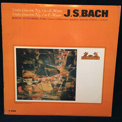 Roman Totenberg / Johann Sebastian Bach / Stanislaw Wislocki Violin Concerto No. 1 In A Minor; Violin Concerto No. 2 In E Major.No. 2 Vinyl LP USED