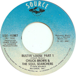 Chuck Brown & The Soul Searchers Bustin' Loose USED VINYL 7INCH 45 RPM SINGLE