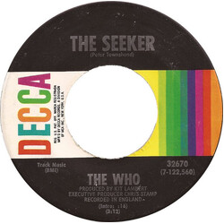 The Who The Seeker USED VINYL 7INCH 45 RPM SINGLE