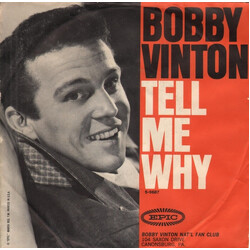 Bobby Vinton Tell Me Why / Remembering VINYL 7" USED