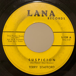 Terry Stafford Suspicion / Judy USED VINYL 7"