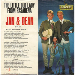 Jan & Dean The Little Old Lady (From Pasadena) USED VINYL 7INCH 45 RPM SINGLE