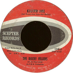 The Rocky Fellers Killer Joe / Lonely Teardrops USED VINYL 7INCH 45 RPM STYRENE MONO