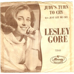 Lesley Gore Judy's Turn To Cry USED VINYL 7INCH 45 RPM SINGLE STYRENE