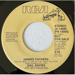 Gail Davies Unwed Fathers Vinyl 7" USED