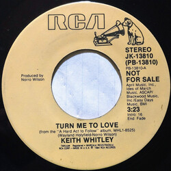 Keith Whitley Turn Me To Love USED VINYL 7INCH 45 RPM PROMO