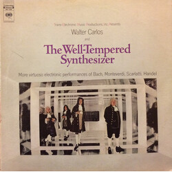 Walter Carlos The Well-Tempered Synthesizer Vinyl LP USED
