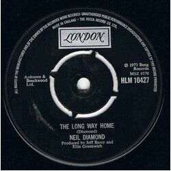 Neil Diamond The Long Way Home / Monday, Monday USED VINYL 7INCH 45 RPM